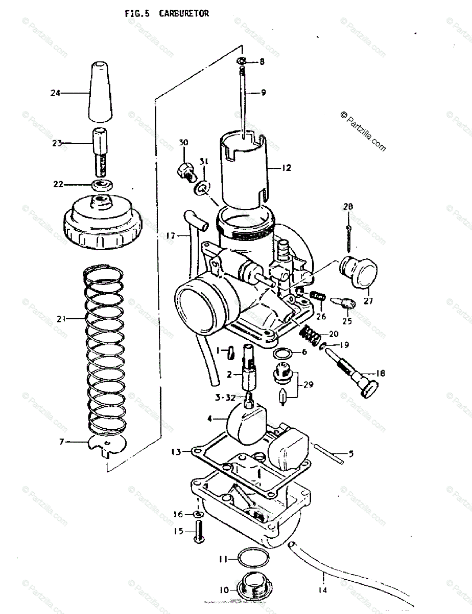Carburetor Diagram Motorcycle - Diagram Media