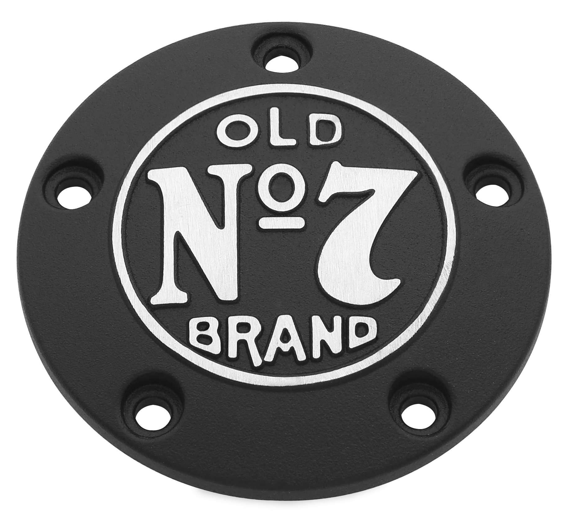 3SP3-JACK-DANIEL-106-234 Old No.7 Timing Cover - Black Machined