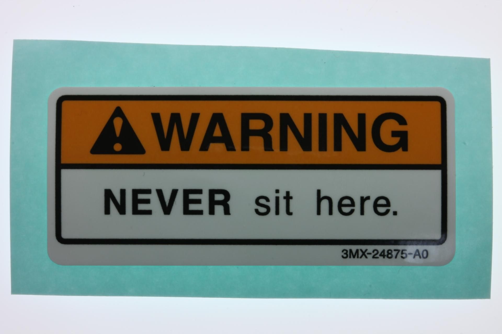 3MX-24875-A0-00 WARNING LABEL