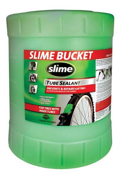 3KZI-SLIME-SB-5G Flat Tire Eliminator For Tubed Tires - 5-gal Bucket