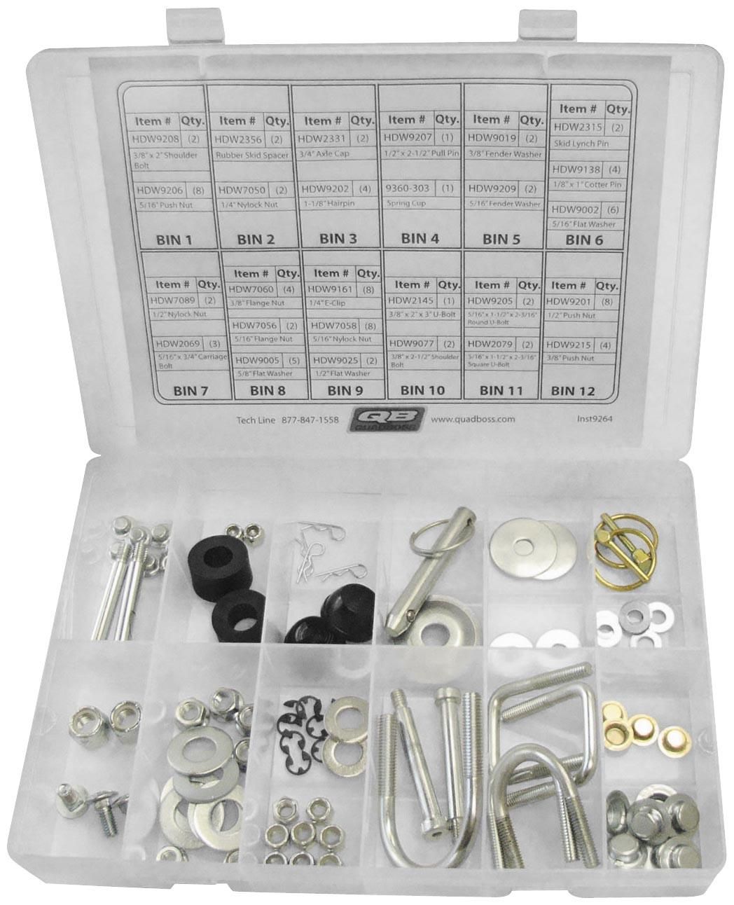 4P4Q-QUADBOSS-9264 Pile Driver Replacement Parts Assortment Kit