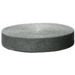 21R7-CYCLE-PERFO-CPP-9056 Exhaust Pipe Wrap with Tie Wraps - 2in. x 25ft. - Silver