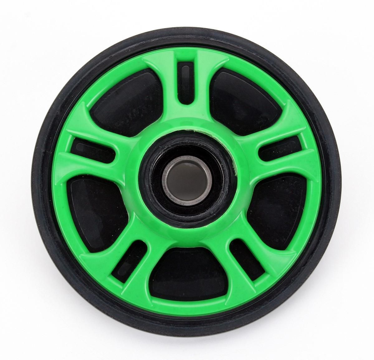 32Y8-PARTS-UNLIM-47020053 Colored Idler Wheel - 6.38in. Thin x 20mm - Green