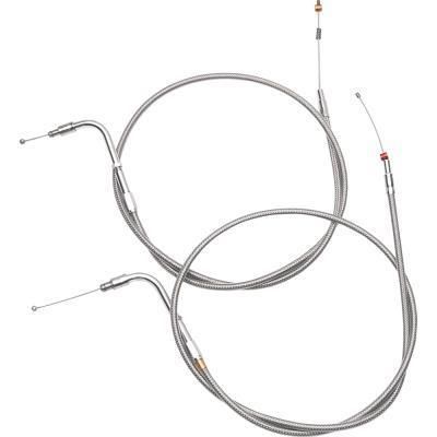 3A6U-BARNETT-102-30-40006 Stainless Clear-Coated Idle Cable