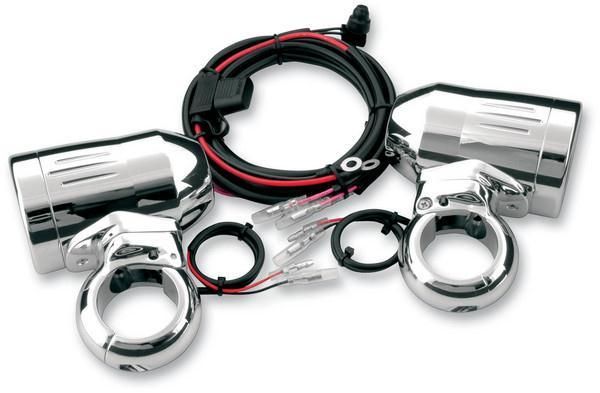 25DD-TRAIL-TECH-4231-SS3 High-Output Auxiliary Lights - 1 5/8in Clamp Size