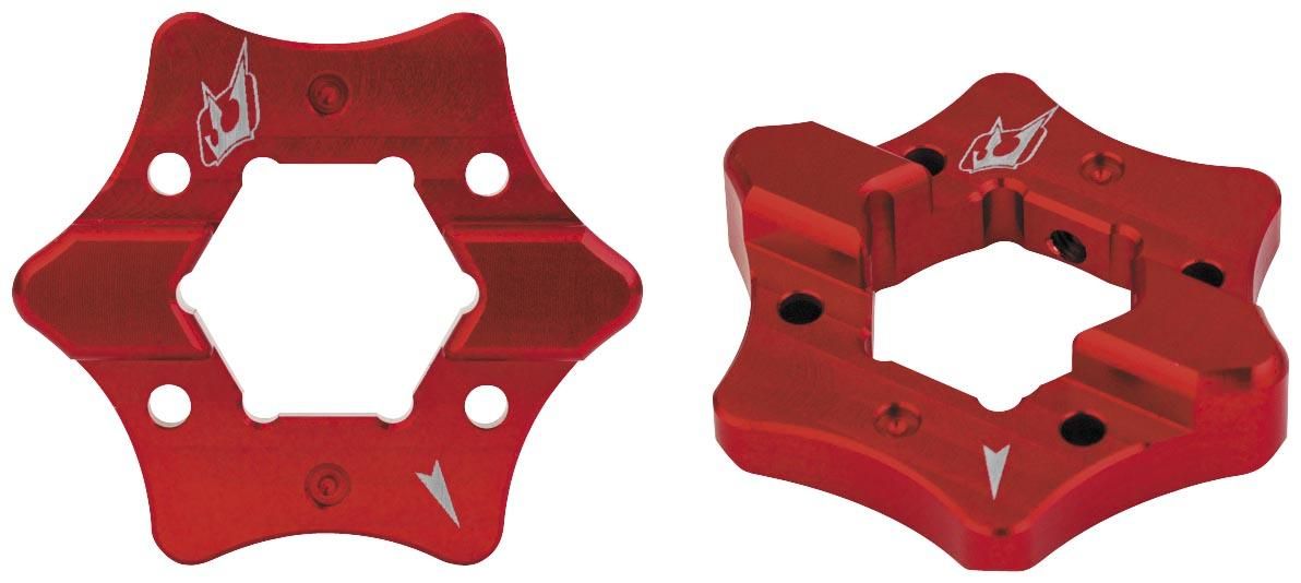 4QQP-DRIVEN-DPA-17-RD Fork Pre-Load Adjuster - Red