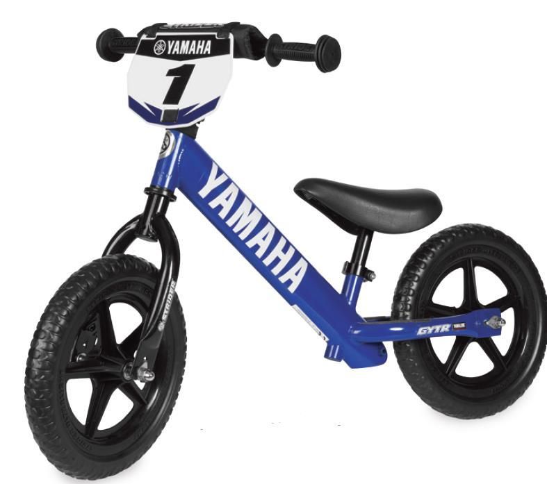 3O56-STRIDER-ST-SC4-YAM-BL Balance 12 Sport Bike with Yamaha Logo - Blue