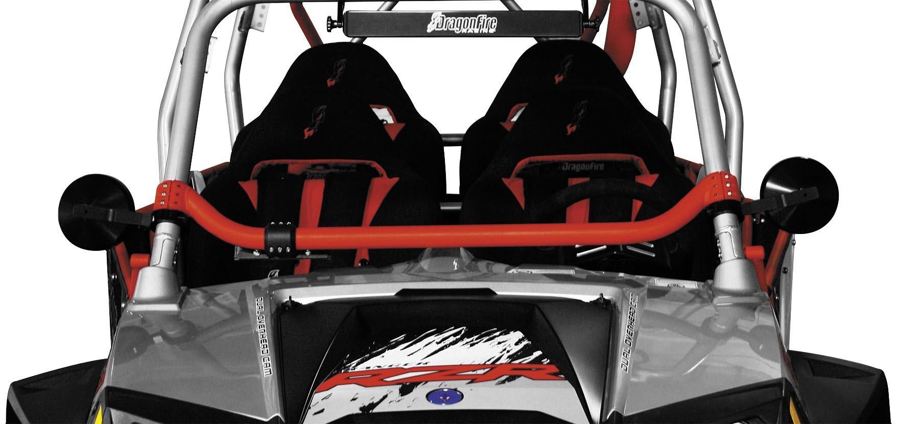 4LZS-DRAGONFIRE-02-1002 Rocksolid Front Dash Brace - Red