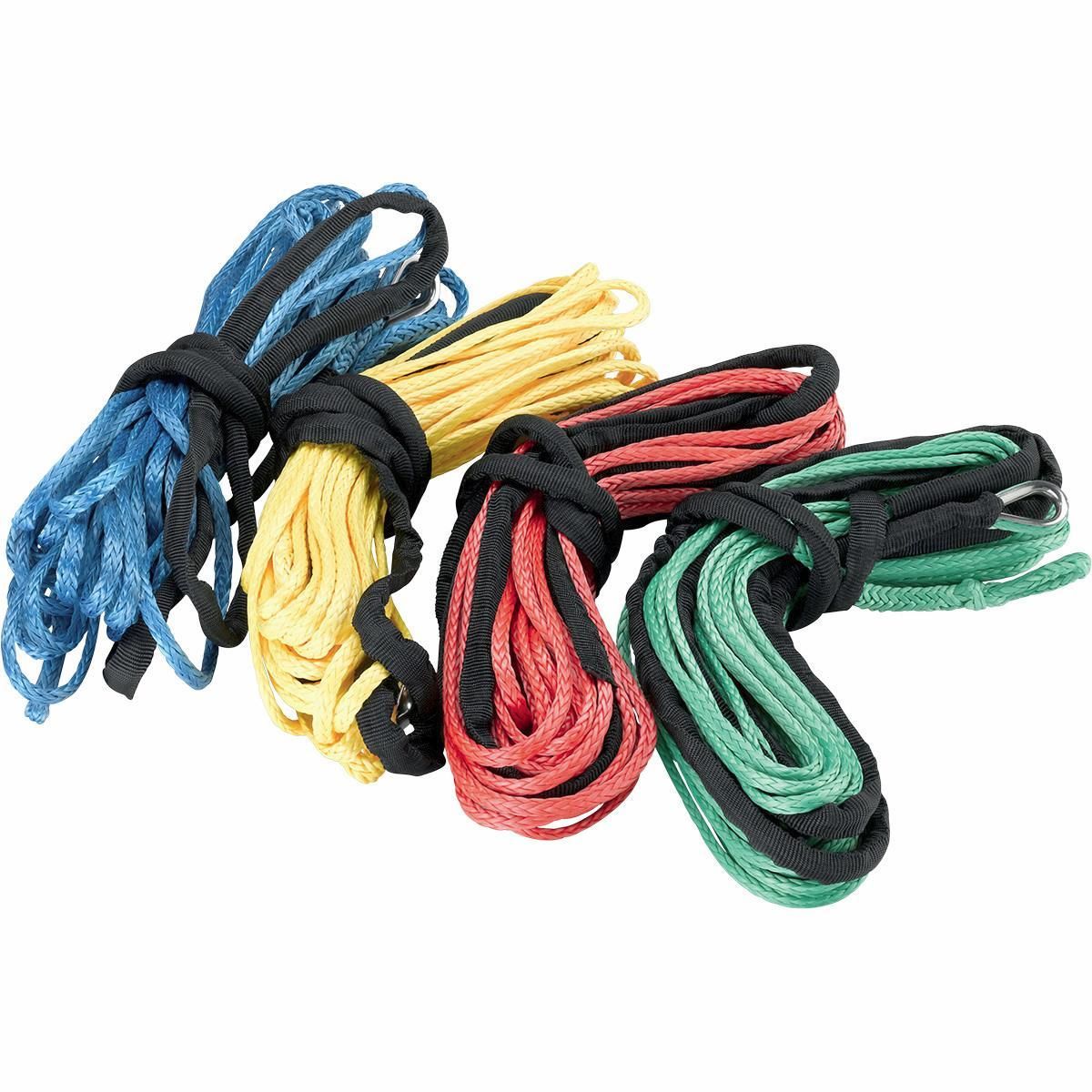 3252-MOOSE-UTILI-45050565 3/16in. x 8ft. Synthetic Winch Cable - Blue