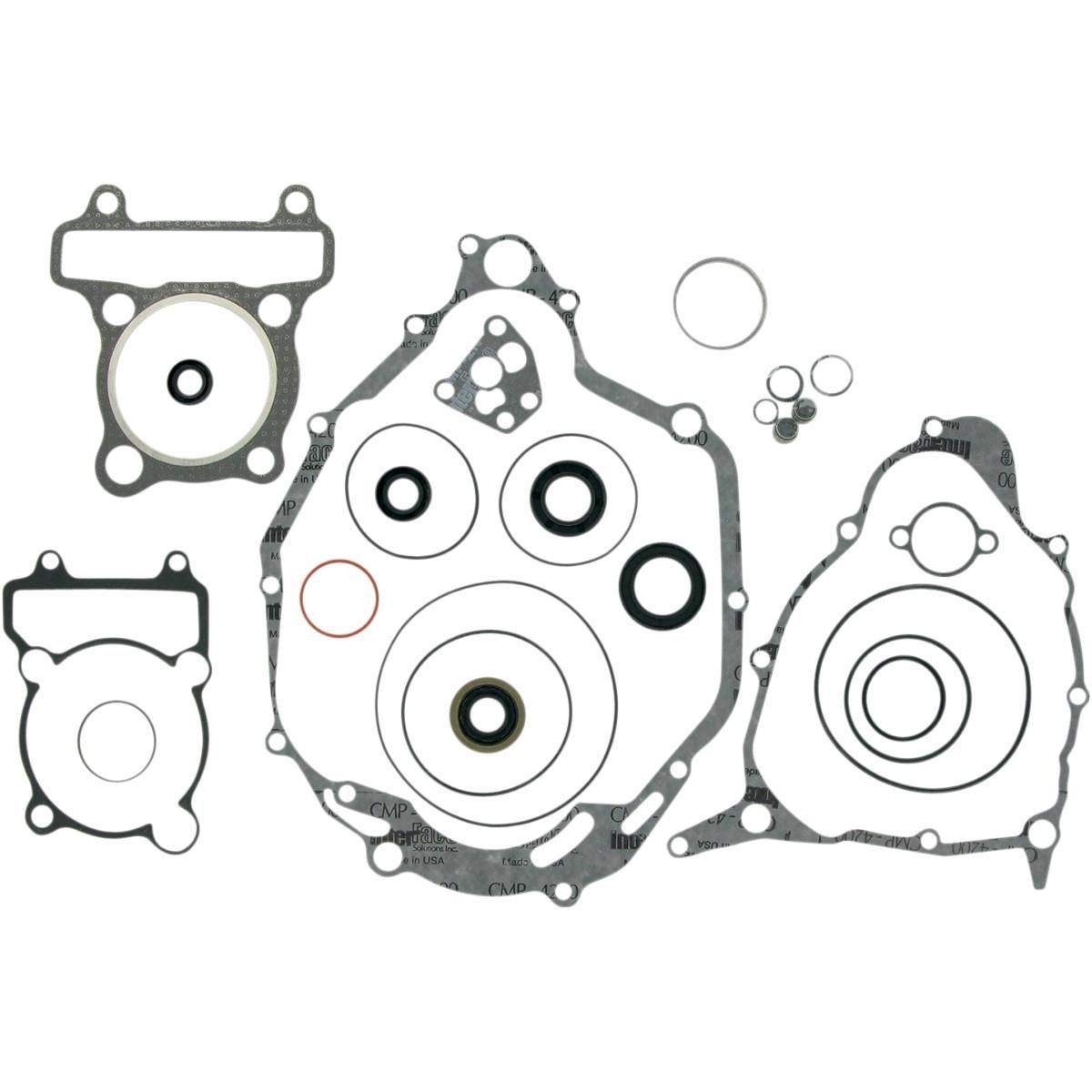 13E1-MOOSE-RACIN-09340634 Complete Gasket Kit with Oil Seals