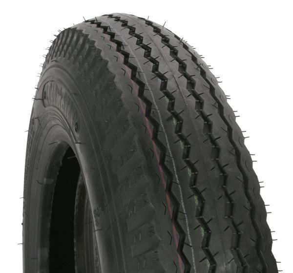 338A-KENDA-279B2087 Trailer Tire - 6-Ply Rated/Load Range C - 4.80-12