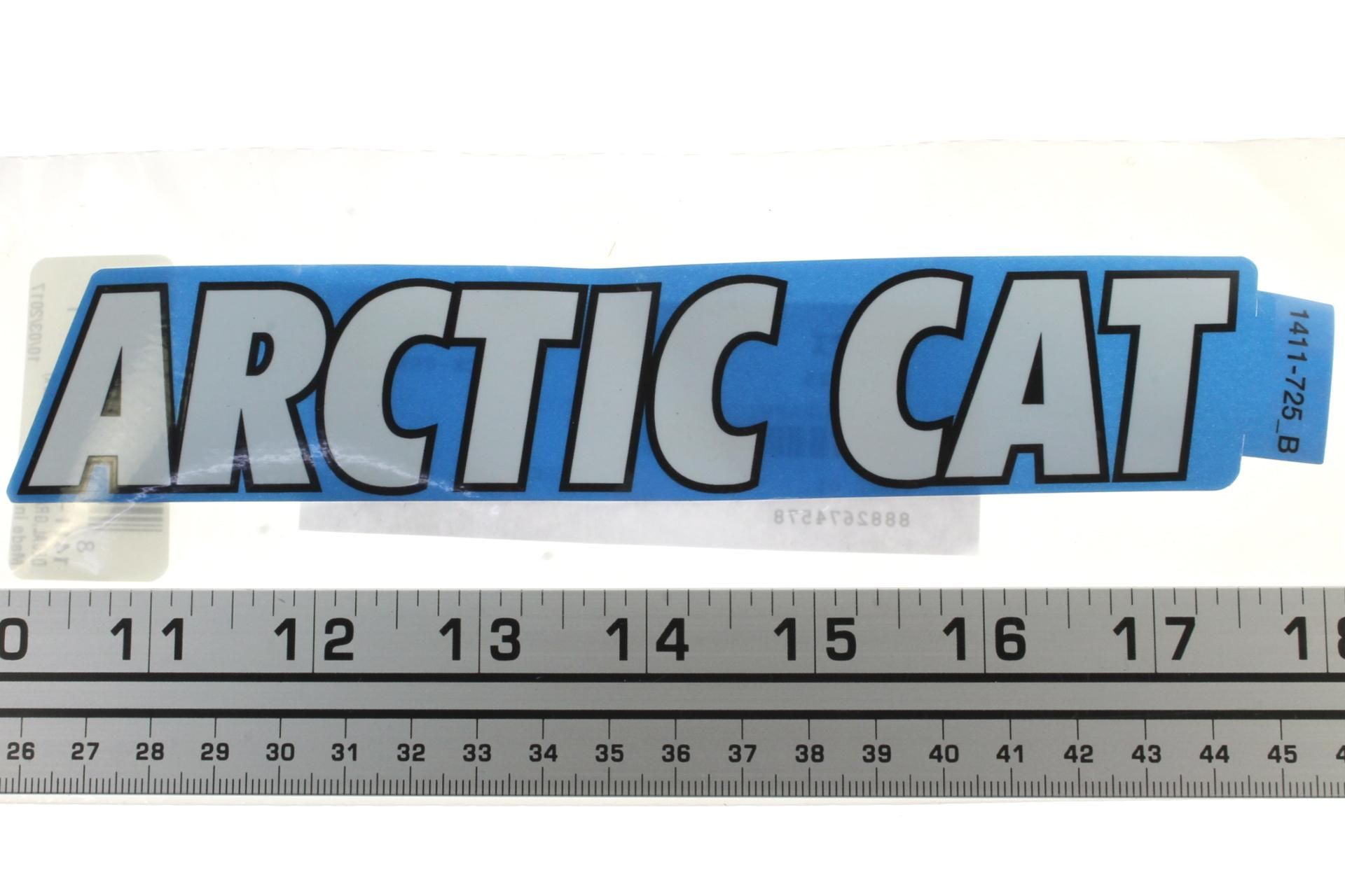 1411-725 Decal - Arctic Cat
