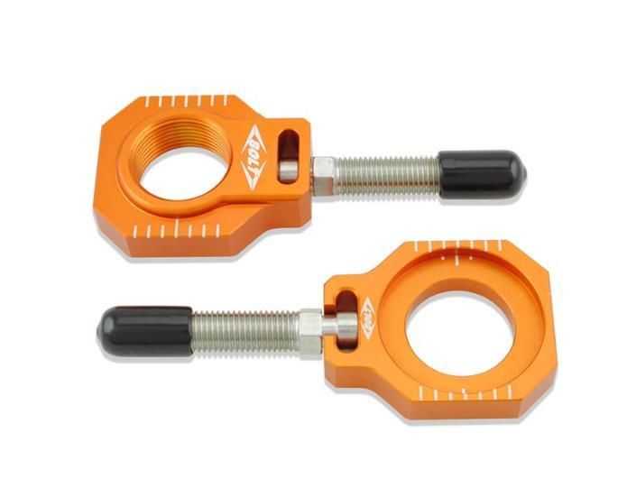 8A3G-BOLT-CHAD-KTM-OR Chain Adjuster Block - Orange