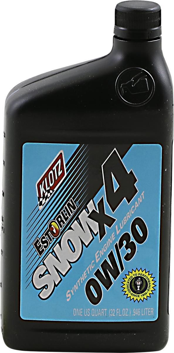 2WXC-KLOTZ-OIL-KE830 X4 Snow Oil - 0W-30 - 1 U.S. quart