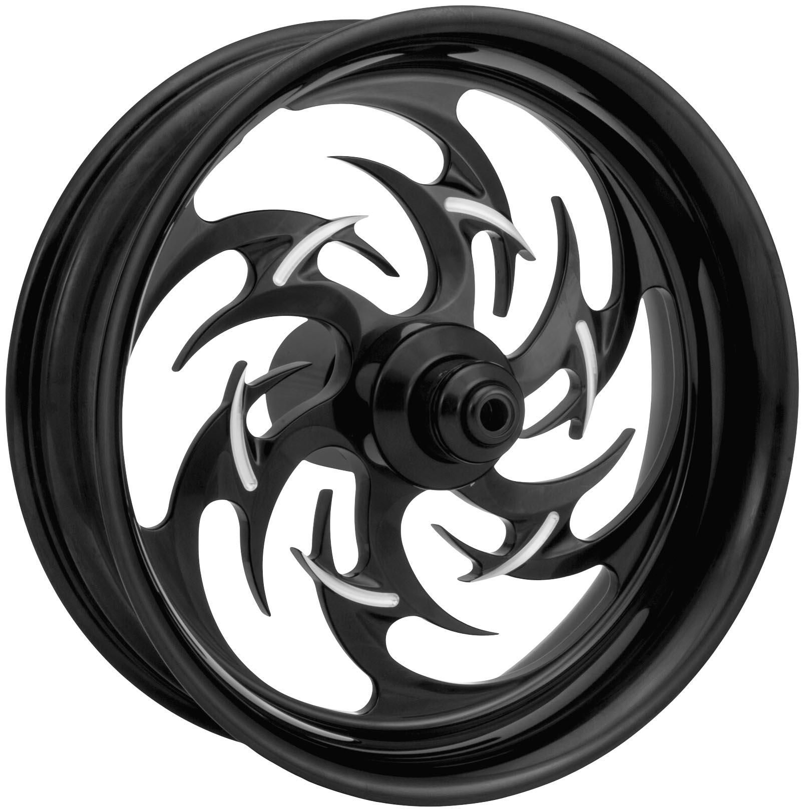 4DYF-XTRE-1227-7103R-XRP-BM Reaper Single Disc Front Wheel - 21x2.15 - Black Cut