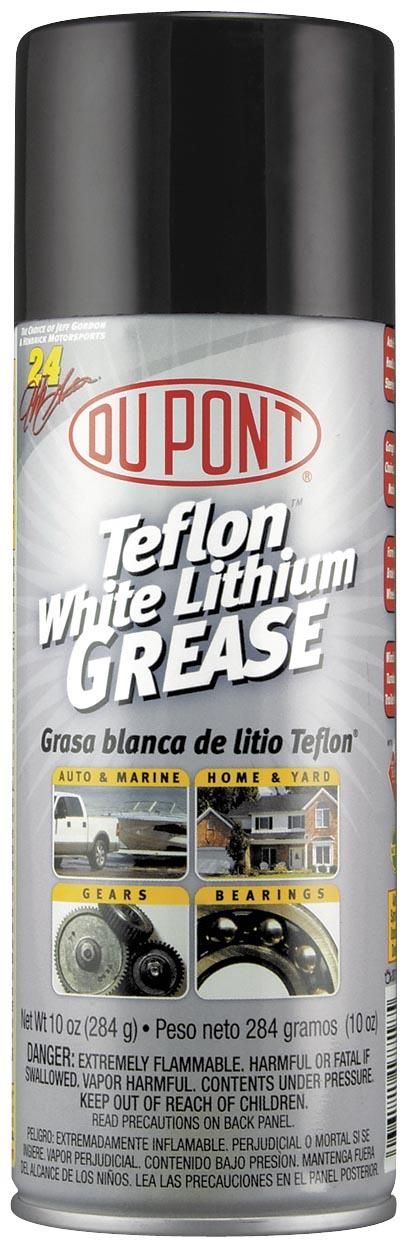4CU6-FINISH-LINE-D10100101 Dupont White Lithium Grease Plus Teflon Fluoropolymer - 10oz Aerosol