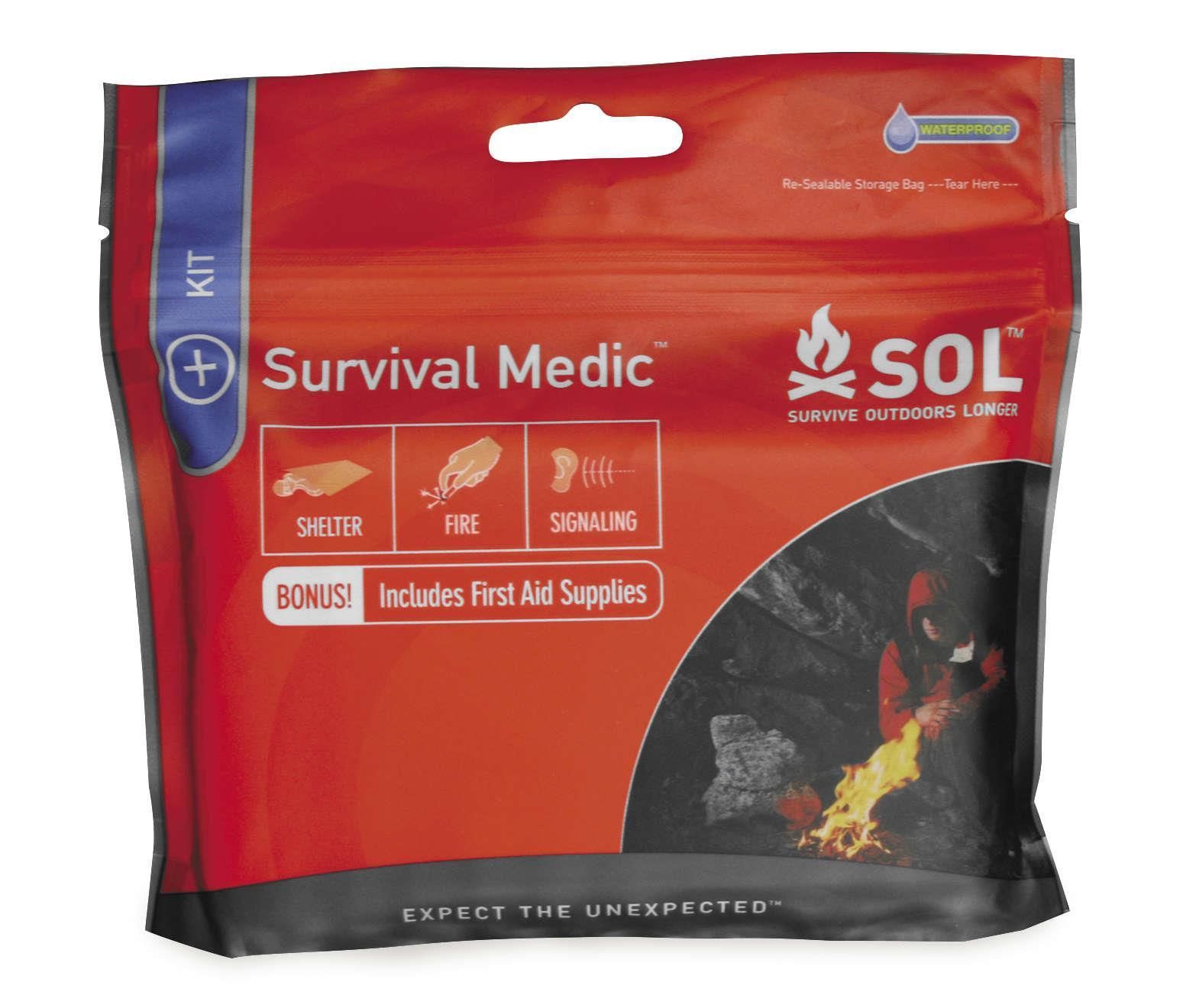4JMV-ADVENTURE-M-0140-1747 Survive Outdoors Longer Survival Medic Kit