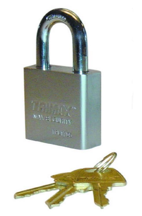 2Z7J-TRIMAX-TPL175S Maximum Security Padlock - 50mm Square Body, 1.25in. x 10mm Shackle