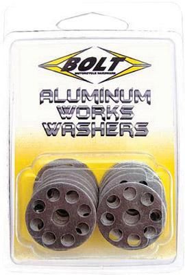 8A3A-BOLT-2009-AWW-18 Aluminum Works Washers - M6x18mm