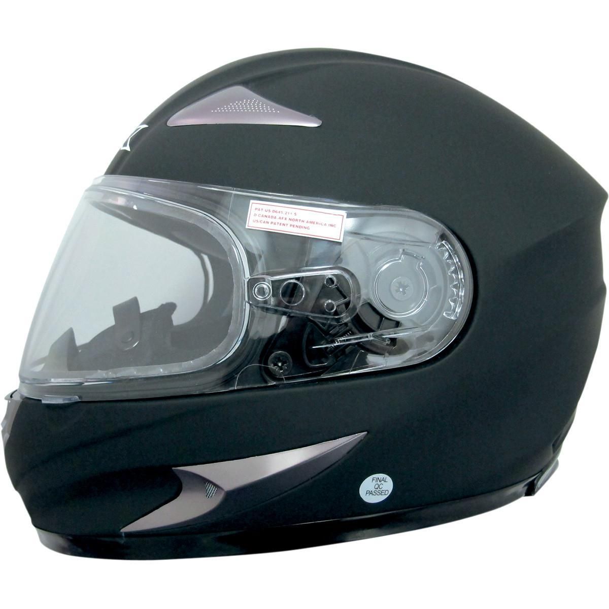 3L2-AFX-0121-0463 FX-90S Snow Solid Helmet with Dual Lens Shield