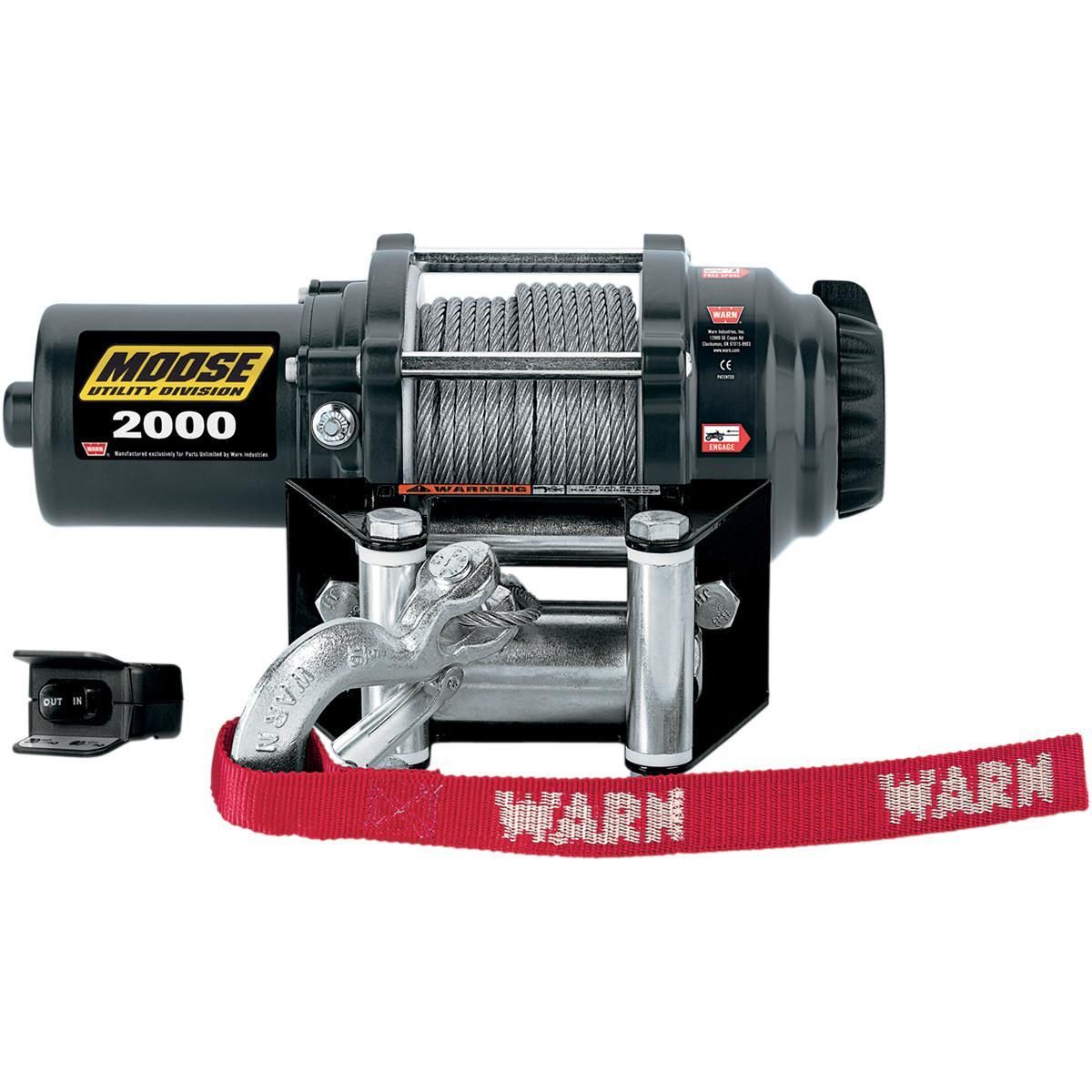 3238-MOOSE-UTILI-45050480 2,000-lb. Winch with Synthetic Rope