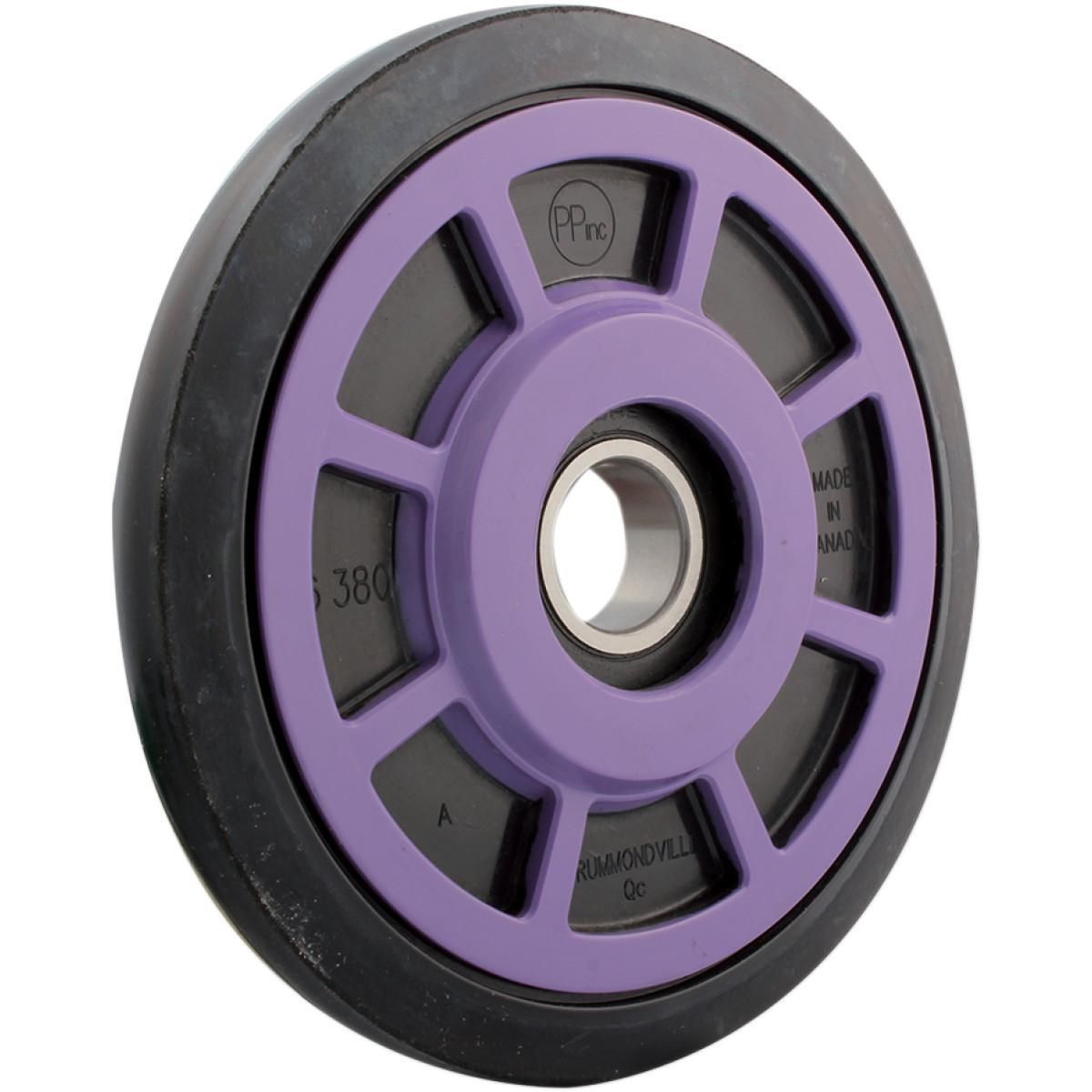 3306-KIMPEX-04-0633-23 Colored Idler Wheel - 6.38in. x 1.000in. (without Insert) - Purple