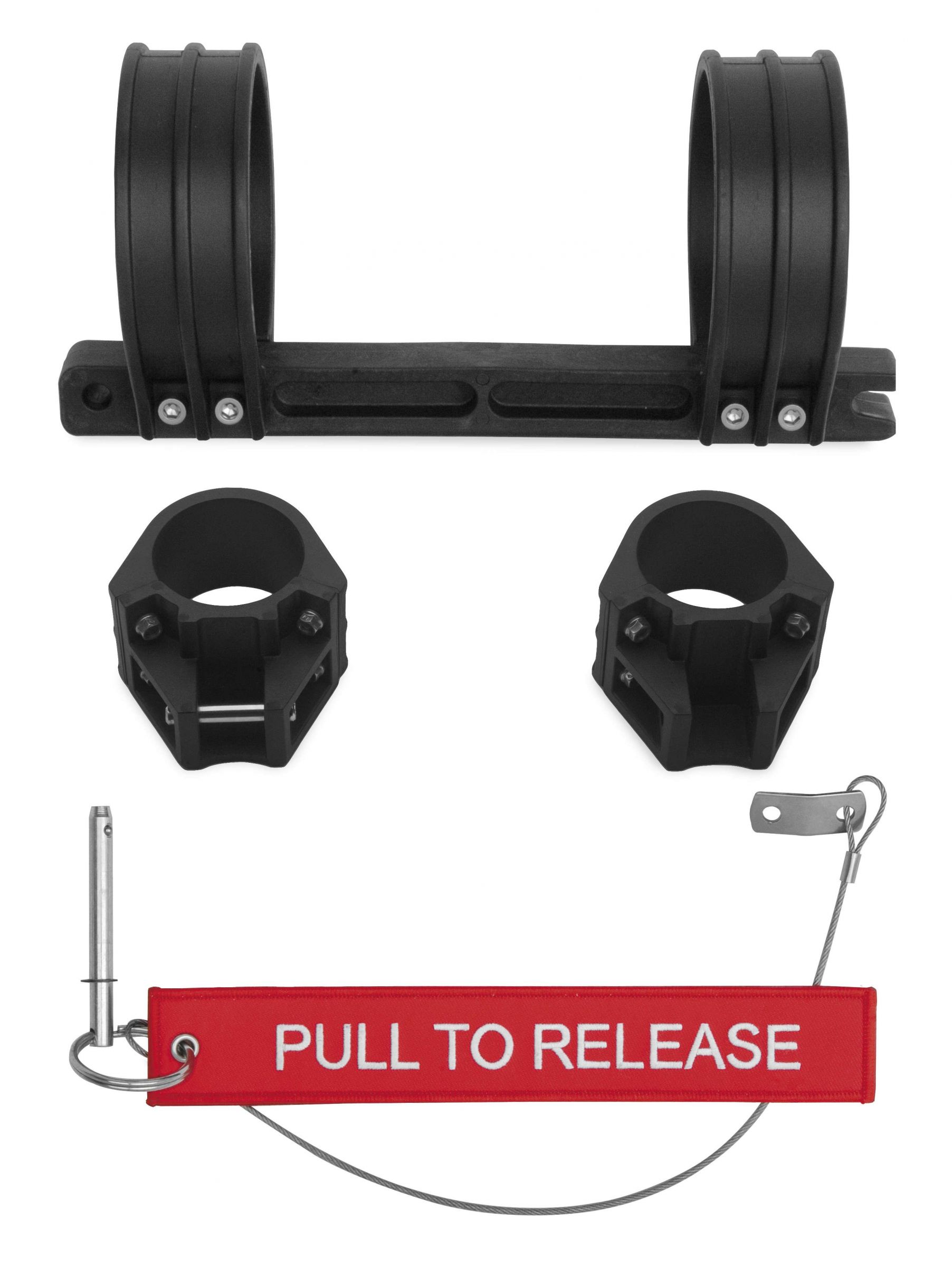 58DW-H3R-PERFORM-NBR301 Extreme Duty Quick Release Mounting Brackets - Roll Bar Mount - 1-5/8in. O.D./2.5lbs.