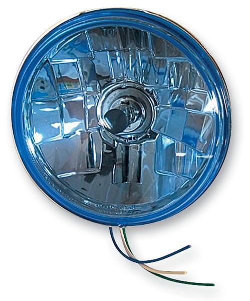 22UE-DRAG-SPECIA-20010105 Diamond-Style Light Kit - 4 1/2in Blue Tint Lens Spotlight - 50W