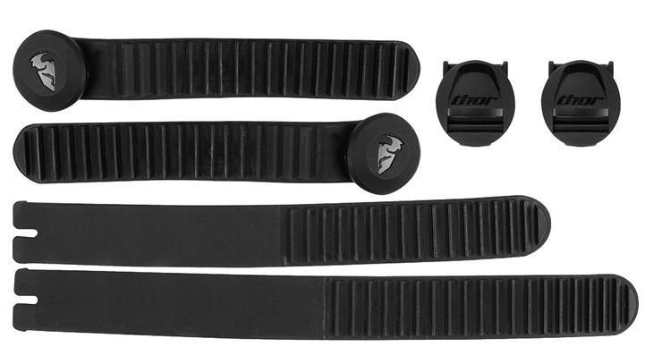 2V49-THOR-34300331 Strap Kit for Ratchet Boots - Black - 7-8