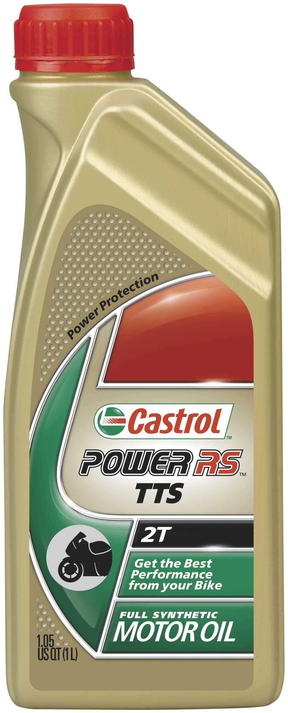 4CME-CASTROL-12899 Power RS TTS 2T 100% Synthetic Oil - 1L.