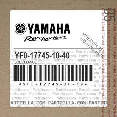 YF0-17745-10-40 BOLT, FLANGE