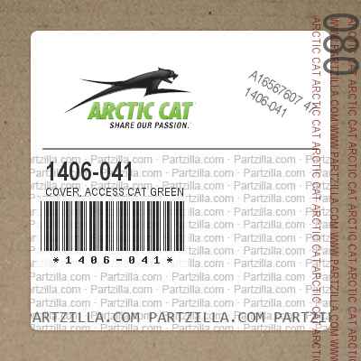 1406-041 Cover, Access Cat Green
