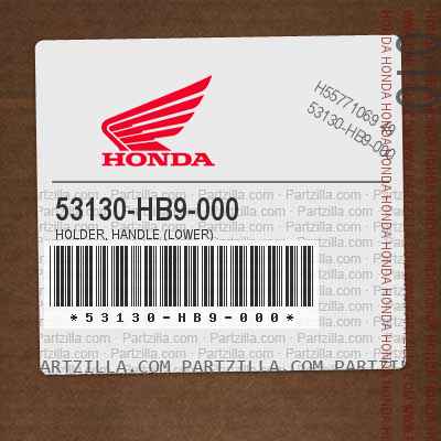 53130-HB9-000 HOLDER, HANDLE (LOWER)