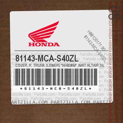 81143-MCA-S40ZL COVER