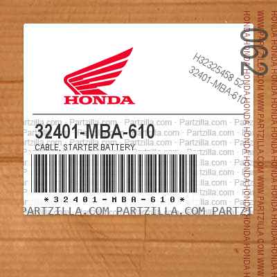 32401-MBA-610 STARTER MOTOR CABLE