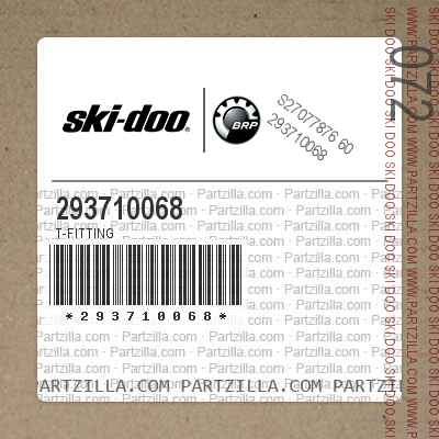 QTY 1 Ski-Doo Snowmobile 293710068 T-Fitting O.E.M N.O.S 