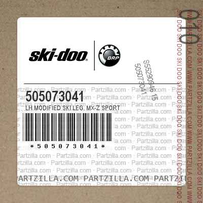 505073041 LH Modified Ski Leg. MX-Z SPORT