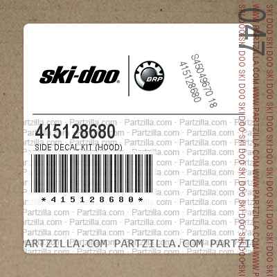415128680 Side Decal Kit (Hood)