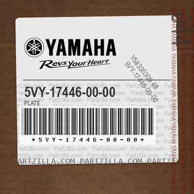 5VY-17446-00-00 PLATE