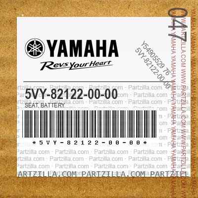 5VY-82122-00-00 SEAT, BATTERY