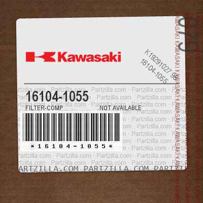 Kawasaki KLF185 Bayou 185 KLT185 KLT160 Oil Filter Comp NOS 16104-1055