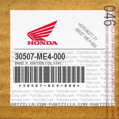 30507-ME4-000 BAND, R. IGNITION COIL STAY