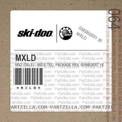 MXLD MXZ (DELE) - 850 E-TEC, Package XRS, Sunburst Yellow, Sunburst Yellow.. North America