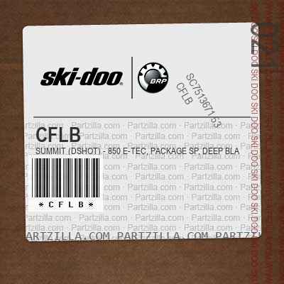 CFLB SUMMIT (DSHOT) - 850 E-TEC, Package SP, Deep Black, Deep Black.. North America