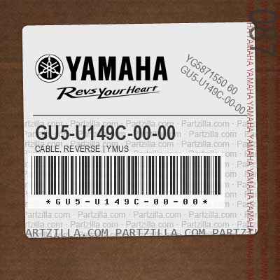 GU5-U149C-00-00 CABLE, REVERSE | YMUS