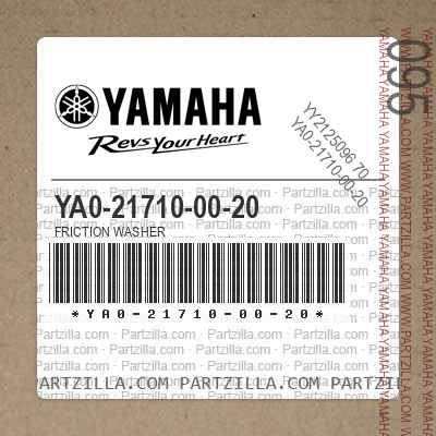YA0-21710-00-20 FRICTION WASHER