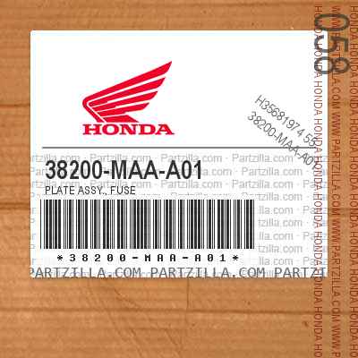 38200-MAA-A01 FUSE PLATE