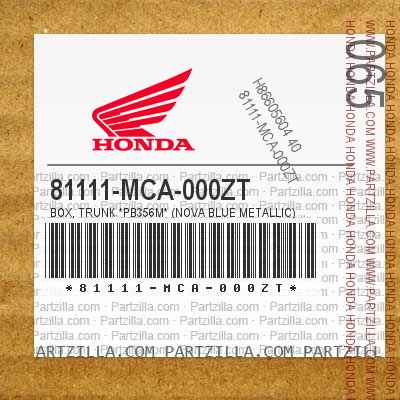 81111-MCA-000ZT TRUNK BOX