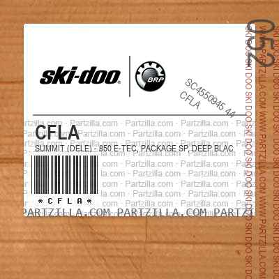 CFLA SUMMIT (DELE) - 850 E-TEC, Package SP, Deep Black, Deep Black.. North America
