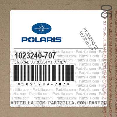 Polaris 1023240-707 - BOTTOM RADIUS ROD LINK | Partzilla.com
